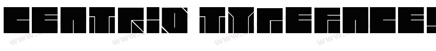 centrio typefaces字体转换